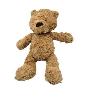 Jellycat Small Bumbly Bear Soft Plush 11” Brown Furry Stuffed Animal Teddy Bear